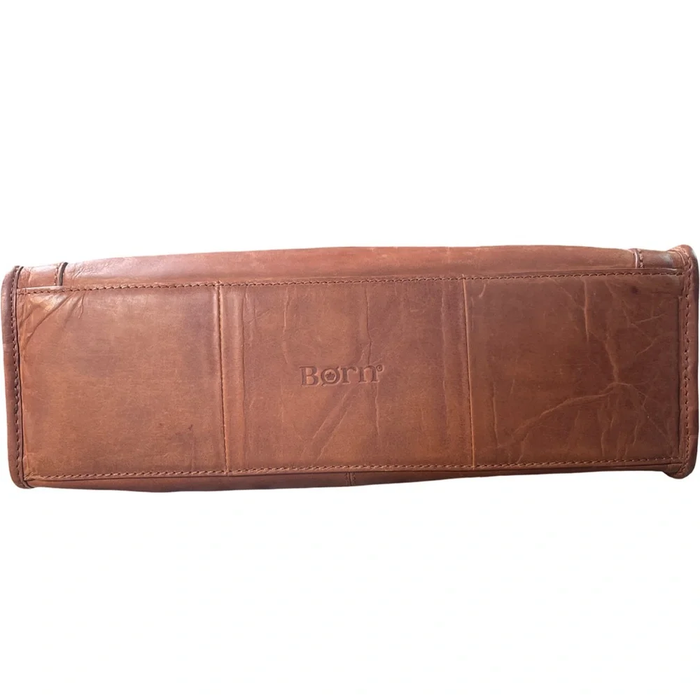 Brown Leather Handbag - Picture 5 of 12